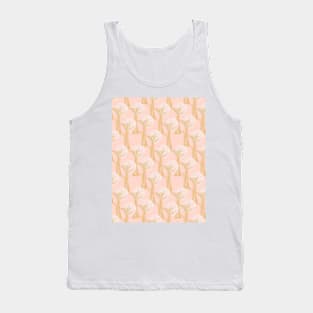 New Beginnings - Pink & Gold Pattern Tank Top